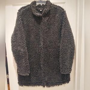 Banana Republic black boucle jacket